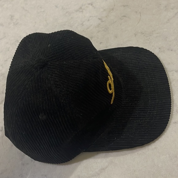 Goat Track Social club corduroy SnapBack hat black - Picture 5 of 8